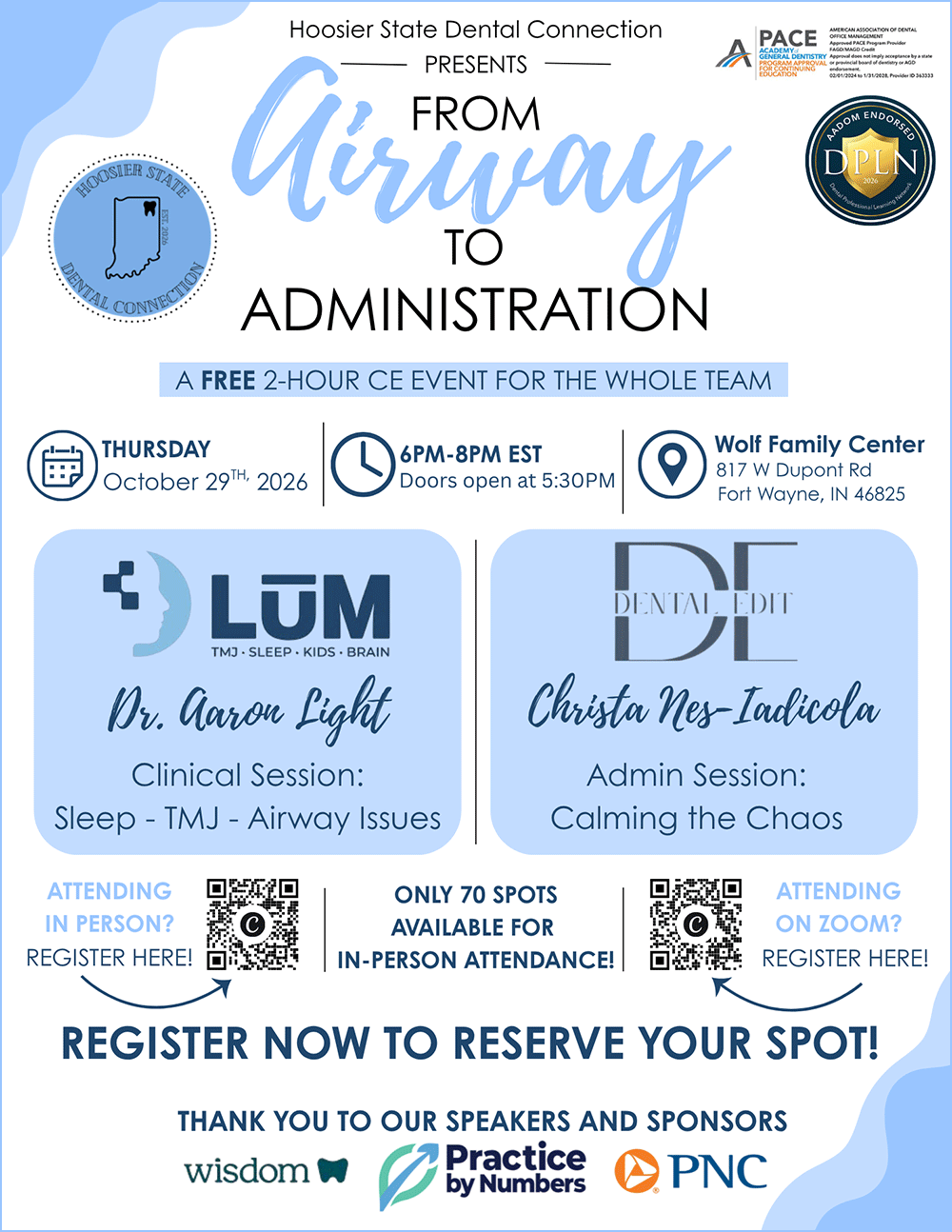 From Airway to Administration